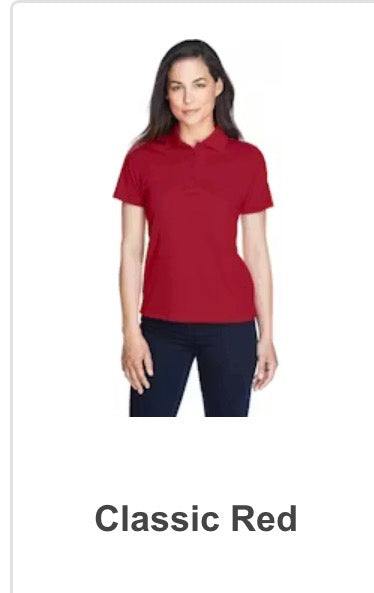 Women’s Dry-Fit Performance Polo (Fitted Style)