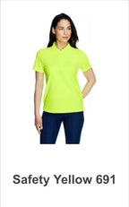 Women’s Dry-Fit Performance Polo (Fitted Style)