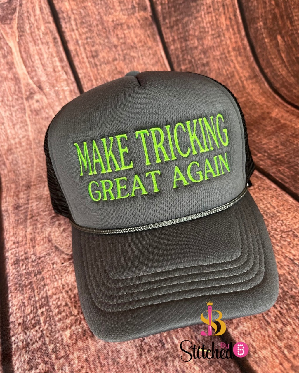 Tricking Trucker Hat image 0