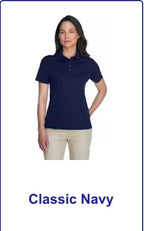 Women’s Dry-Fit Performance Polo (Fitted Style)