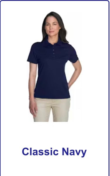 Women’s Dry-Fit Performance Polo (Fitted Style)