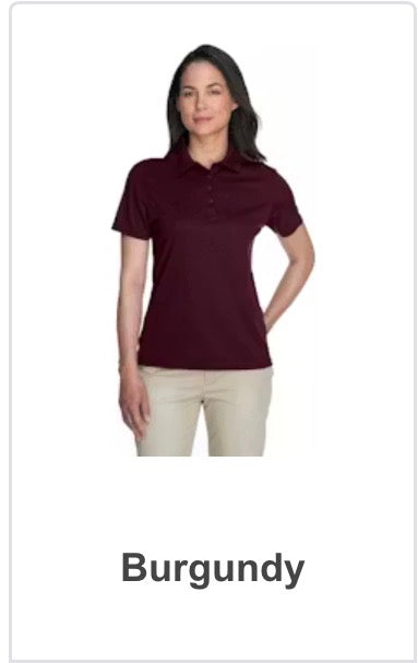 Women’s Dry-Fit Performance Polo (Fitted Style)