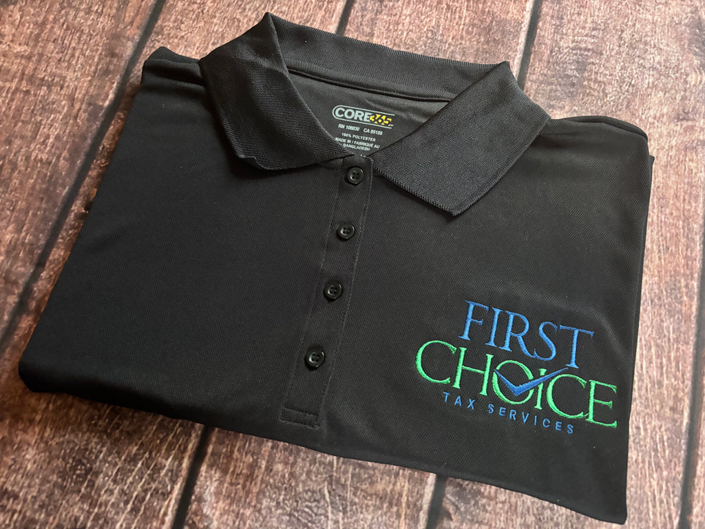 Women’s Dry-Fit Performance Polo (Fitted Style)