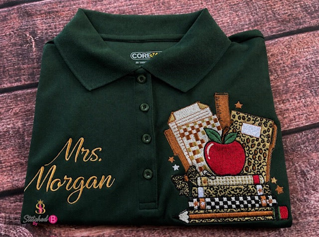 The “Class Act” Embroidered Polo